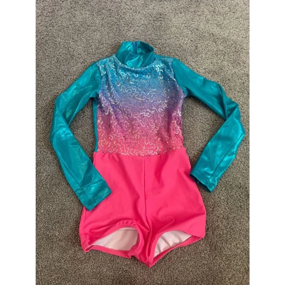 Alexandra Collection Cotton Candy Fantasy Dance Costume Sz 8
